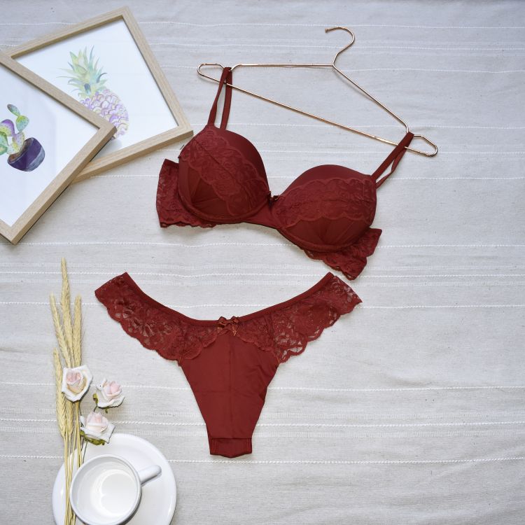 Conjunto Microfibra Drapeado e Renda