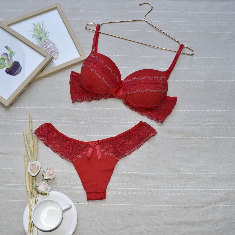 Conjunto Microfibra Drapeado e Renda